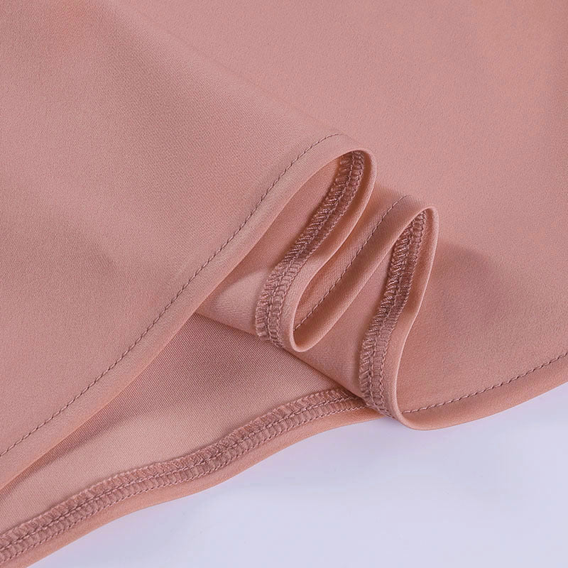 Mini robe satin