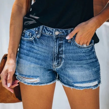 Short en jean pour femme