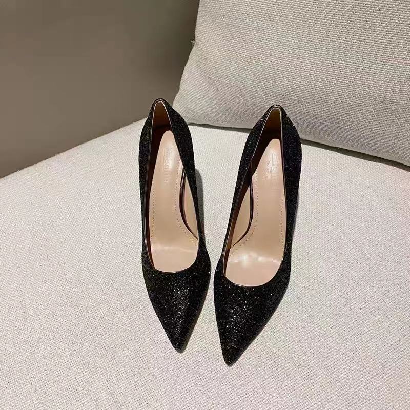 Chaussures de mariage en cristal